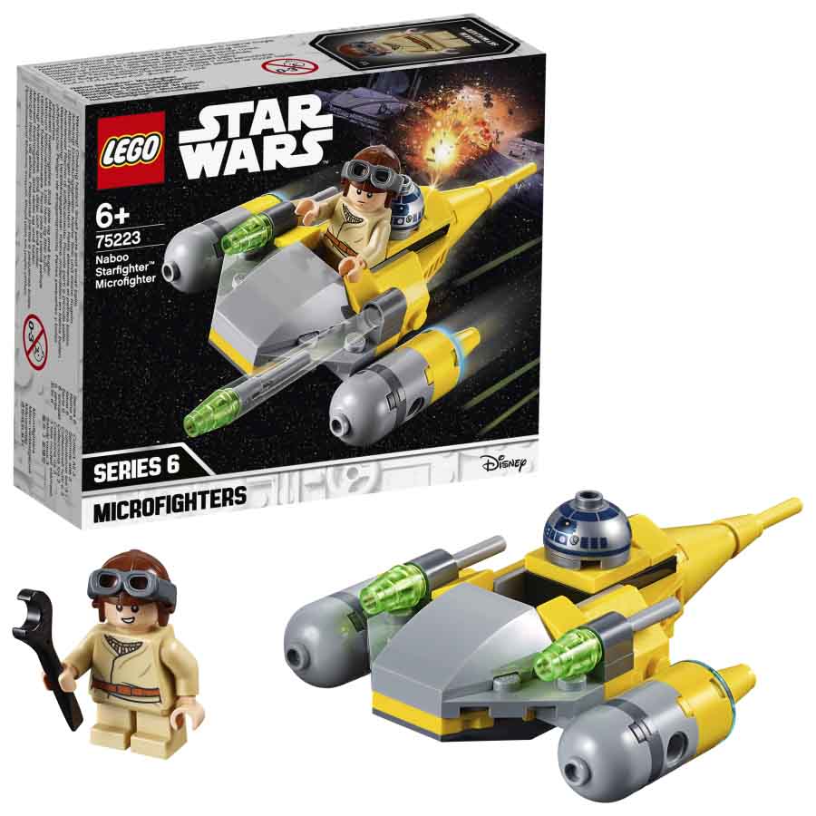 Lego Star Wars Microfighter Caza Estelar de Naboo 75223