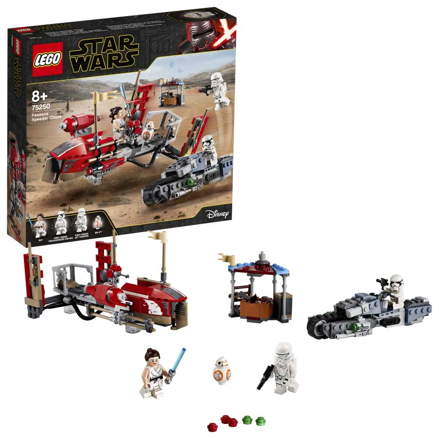 Lego Star Wars Trepidante Persecución en Pasaana 75250