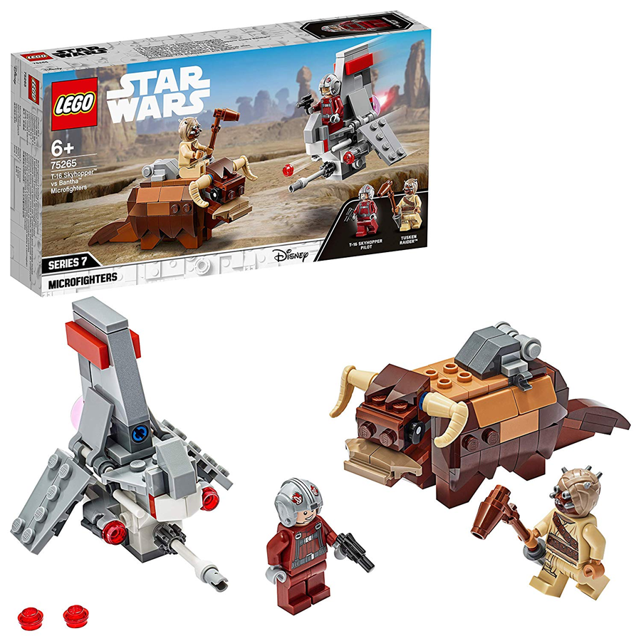 Lego Star Wars Microfighters Saltacielos T-16 vs. Bantha™ 75265