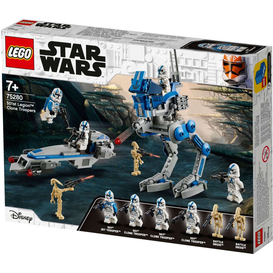 Lego Star Wars Soldados Clon de la Legión 501 75280