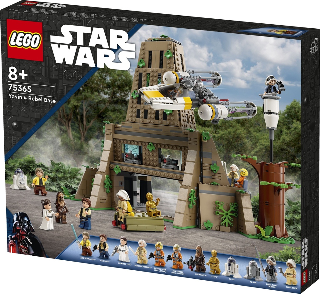 Lego Star wars  Base Rebelde de Yavin 4 75365