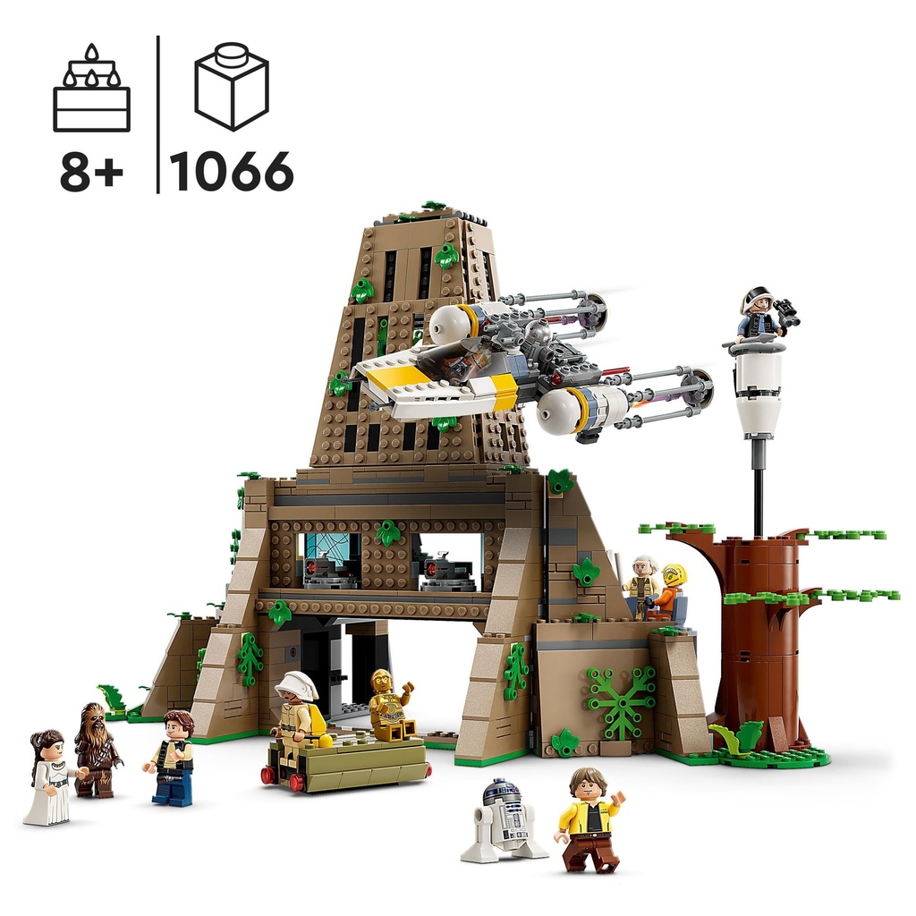 Lego Star wars  Base Rebelde de Yavin 4 75365