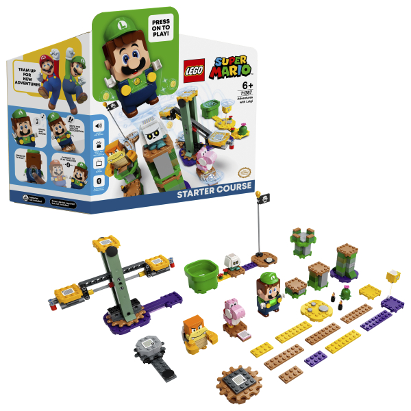 Lego Super Mario Pack Inicial Aventuras con Luigi 71387