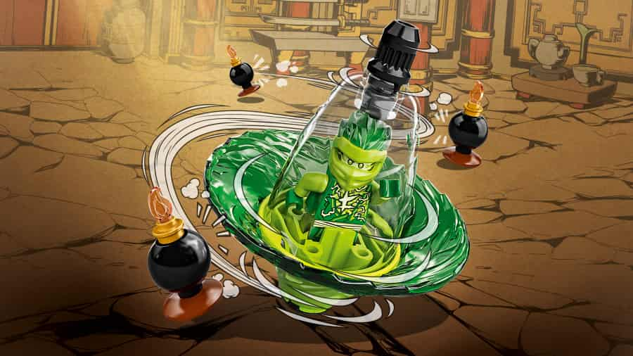 Lego Ninjago Entrenamiento Ninja de Spinjitzu de Lloyd  70689