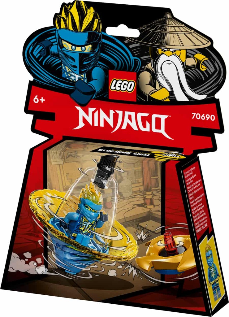 Lego Ninjago Entrenamiento Ninja de Spinjitzu de Jay  70690