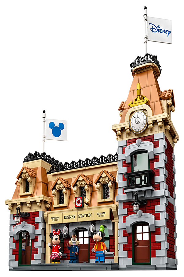 Lego Disney Tren y Estación Disney 71044