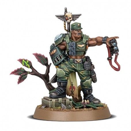 WARHAMMER 40K | Astra Militarum: Catachan Coronel (store anniversary miniature) 47-90