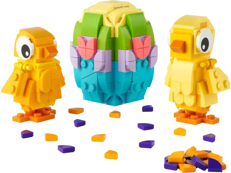 Lego BrickHeadz  Colorido set Pollitos de Pascua 40527