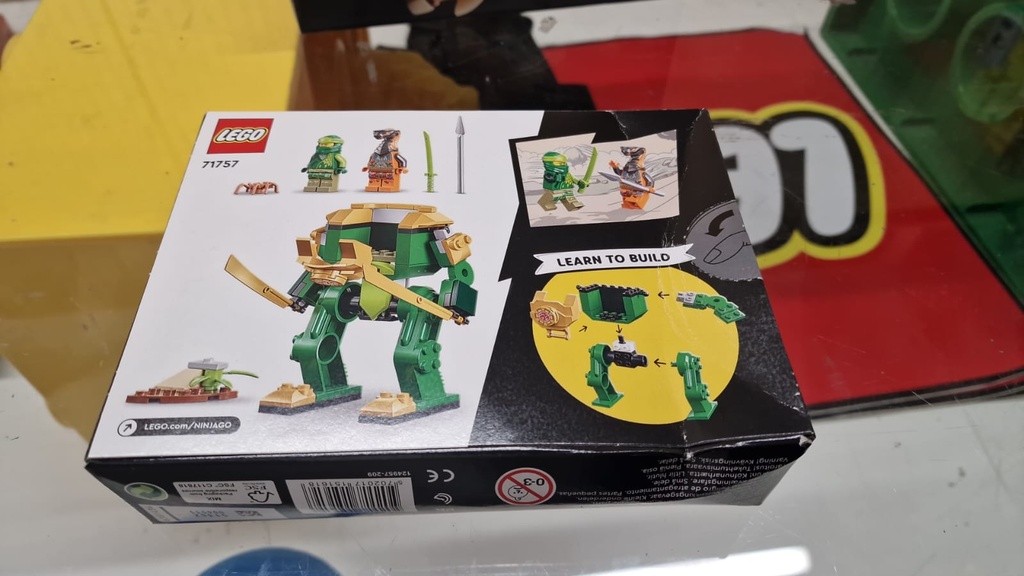 Lego NINJAGO Meca Ninja de Lloyd 71757 Caja Dañada CD