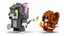 LEGO BRICK HEADZ | Figuras de Tom y Jerry - 40793