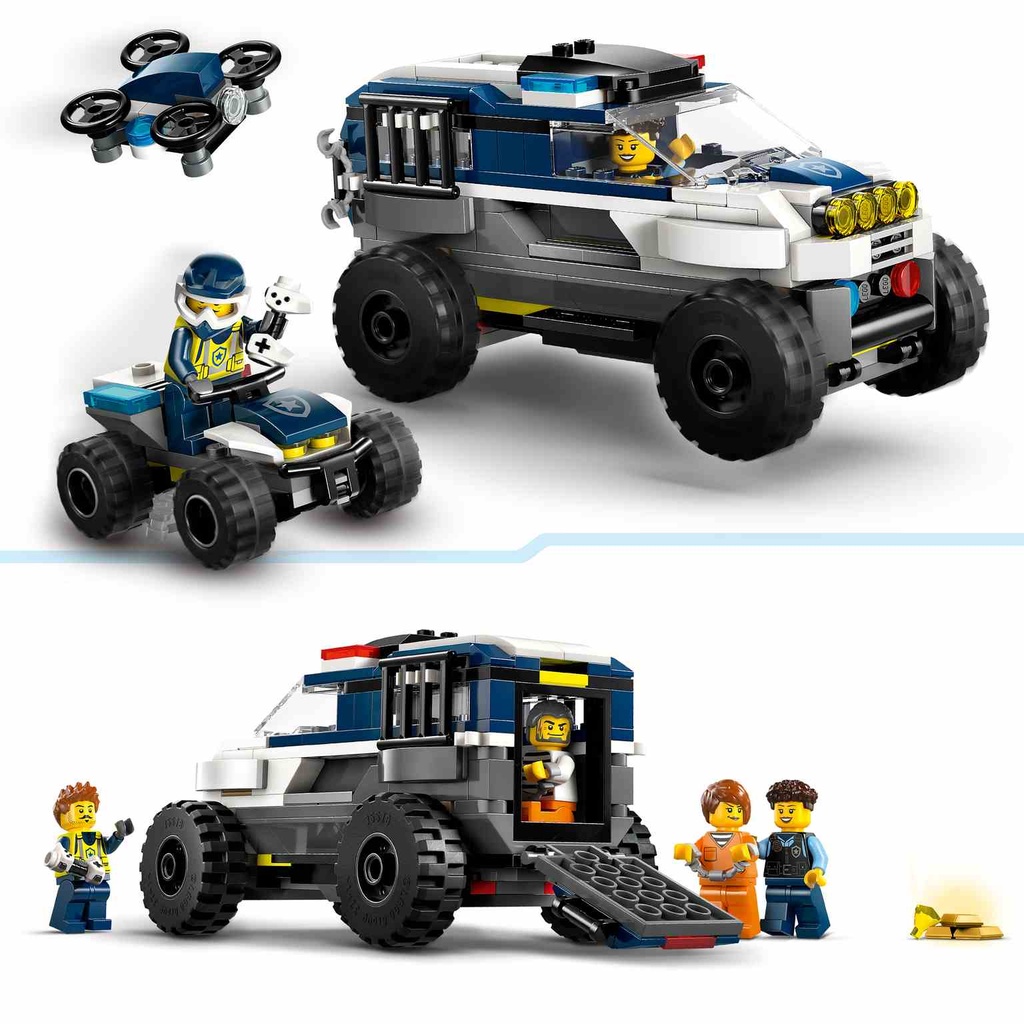 LEGO CITY | Persecución Policial Todoterreno - 60449