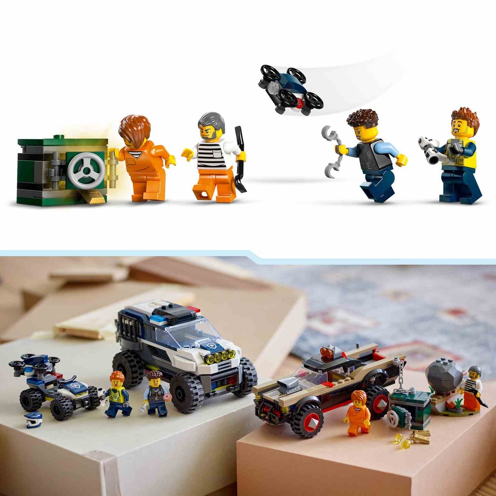 LEGO CITY | Persecución Policial Todoterreno - 60449