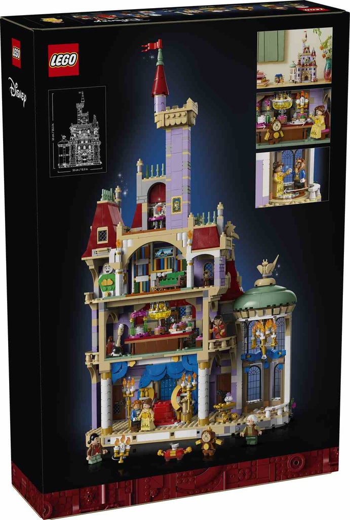 LEGO Disney | Castillo de Bella y Bestia - 43263