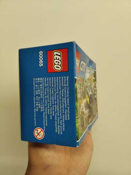 Lego City Patrulla Todo Terreno 60065 Caja Dañada CD