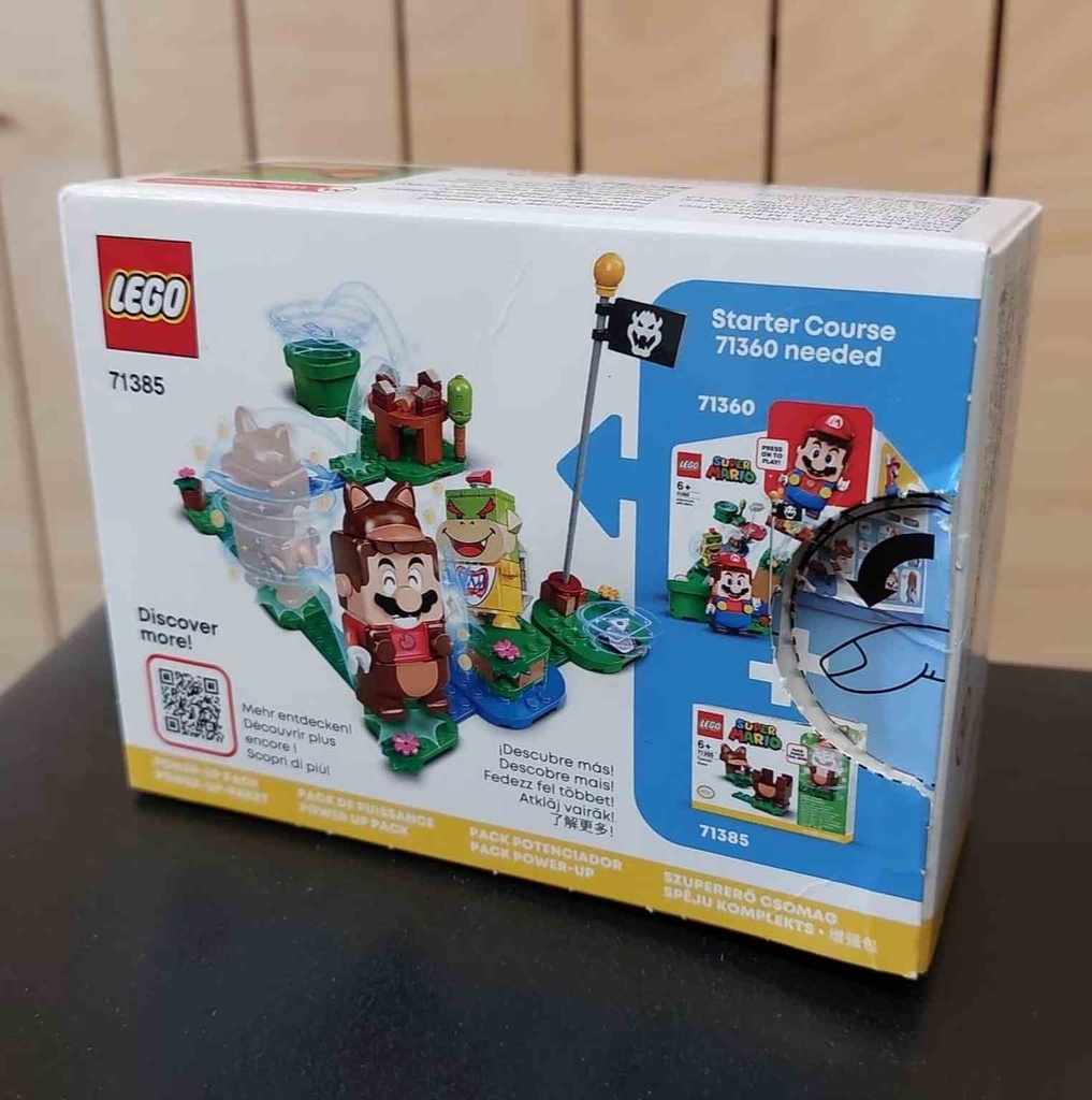 LEGO Super Mario Pack Potenciador: Mario Tanuki CAJA DAÑADA 71385-CD