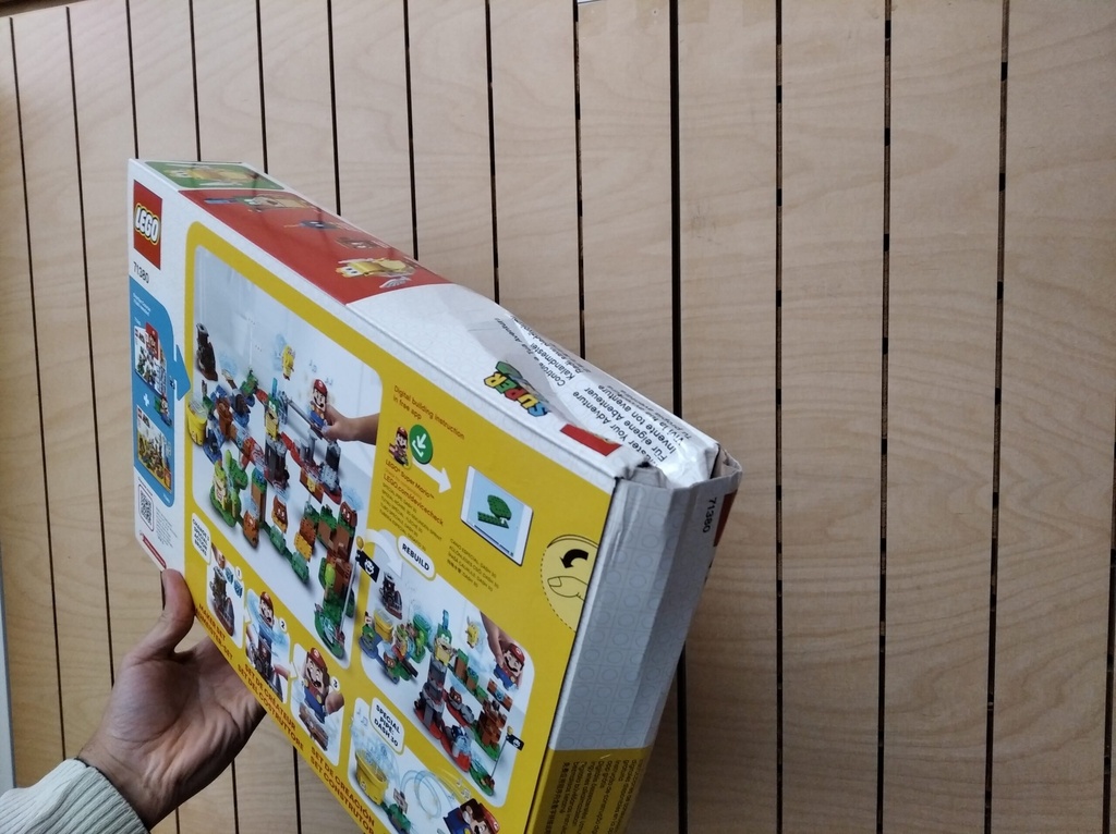 Lego Minifiguras Super Mario Tu propia aventura  71380 Caja Dañada CD