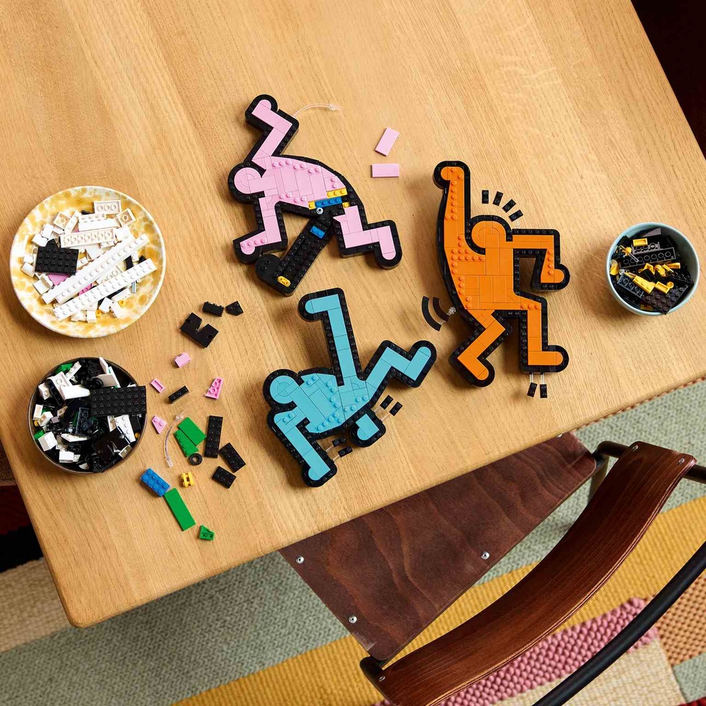 LEGO ART | Keith Haring: Figuras Danzantes  - 31216