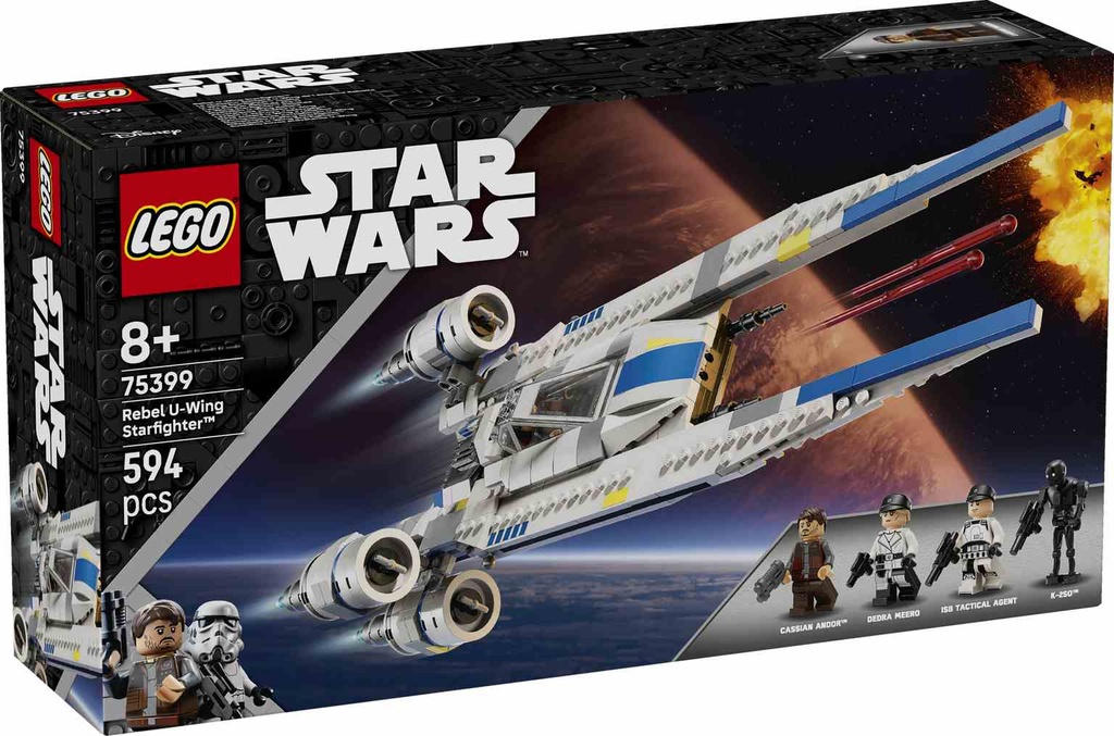 LEGO STAR WARS | Caza Estelar Rebelde Ala-U - 75399