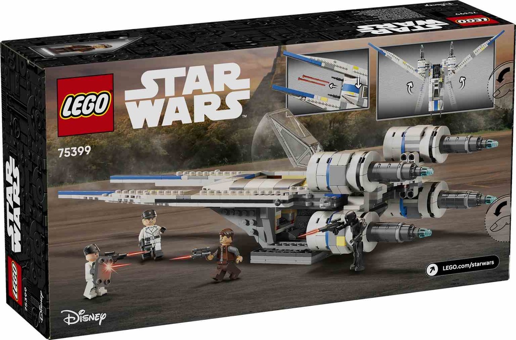 LEGO STAR WARS | Caza Estelar Rebelde Ala-U - 75399