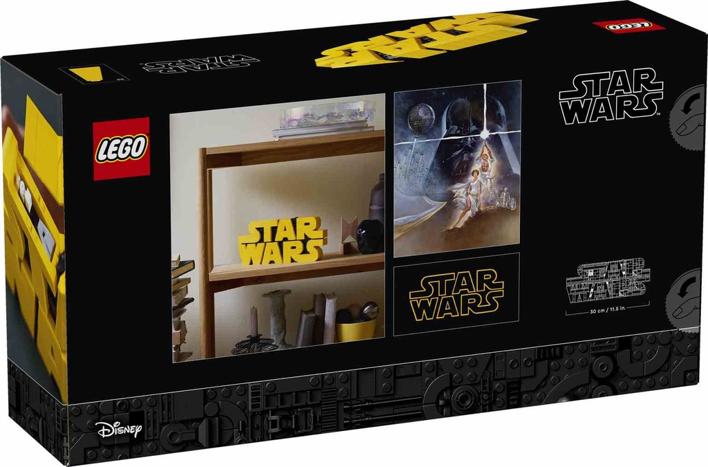 LEGO STAR WARS | Logotipo de Star Wars para Construir - 75407