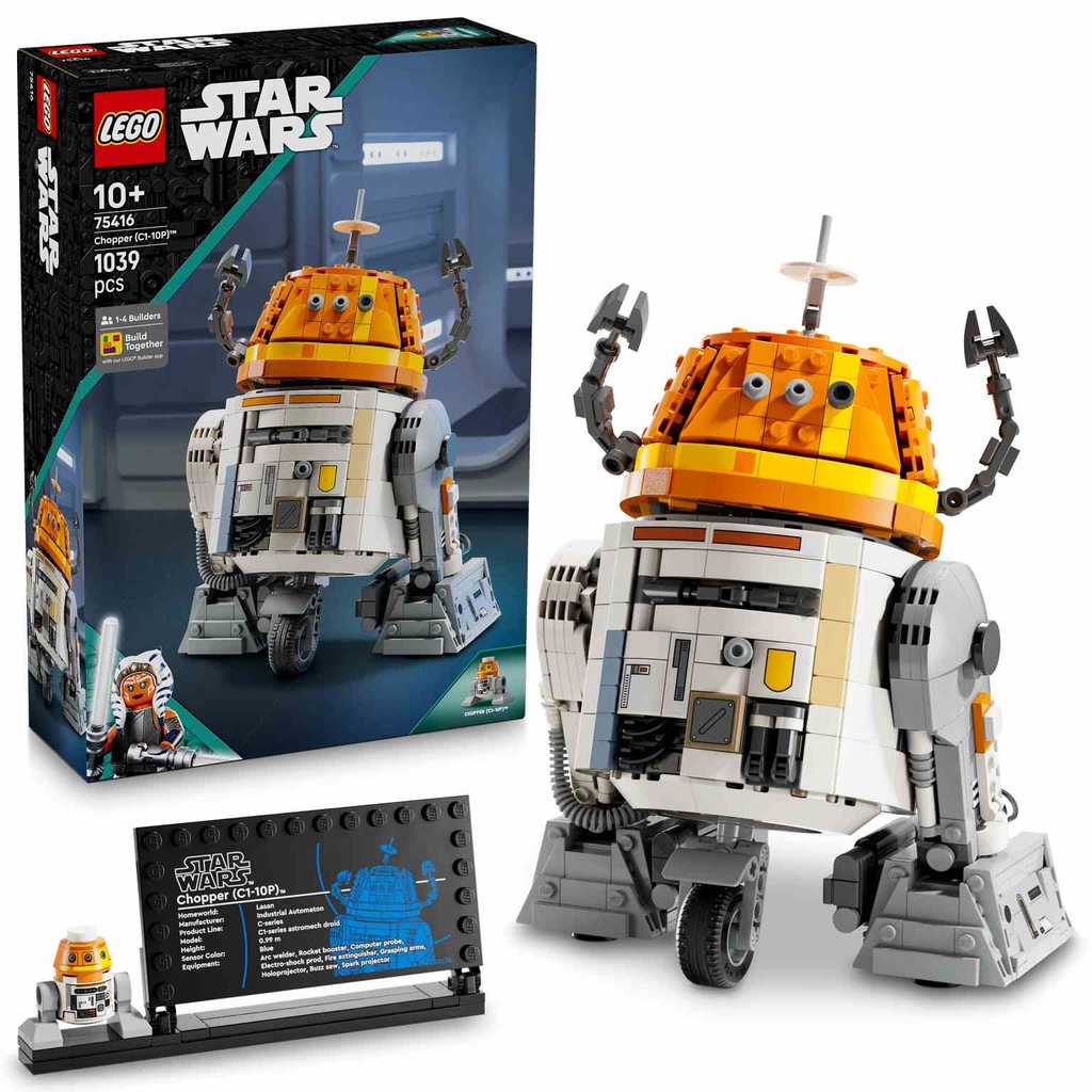 LEGO STAR WARS | Droide Astromecánico Chopper (C1-10P) - 75416