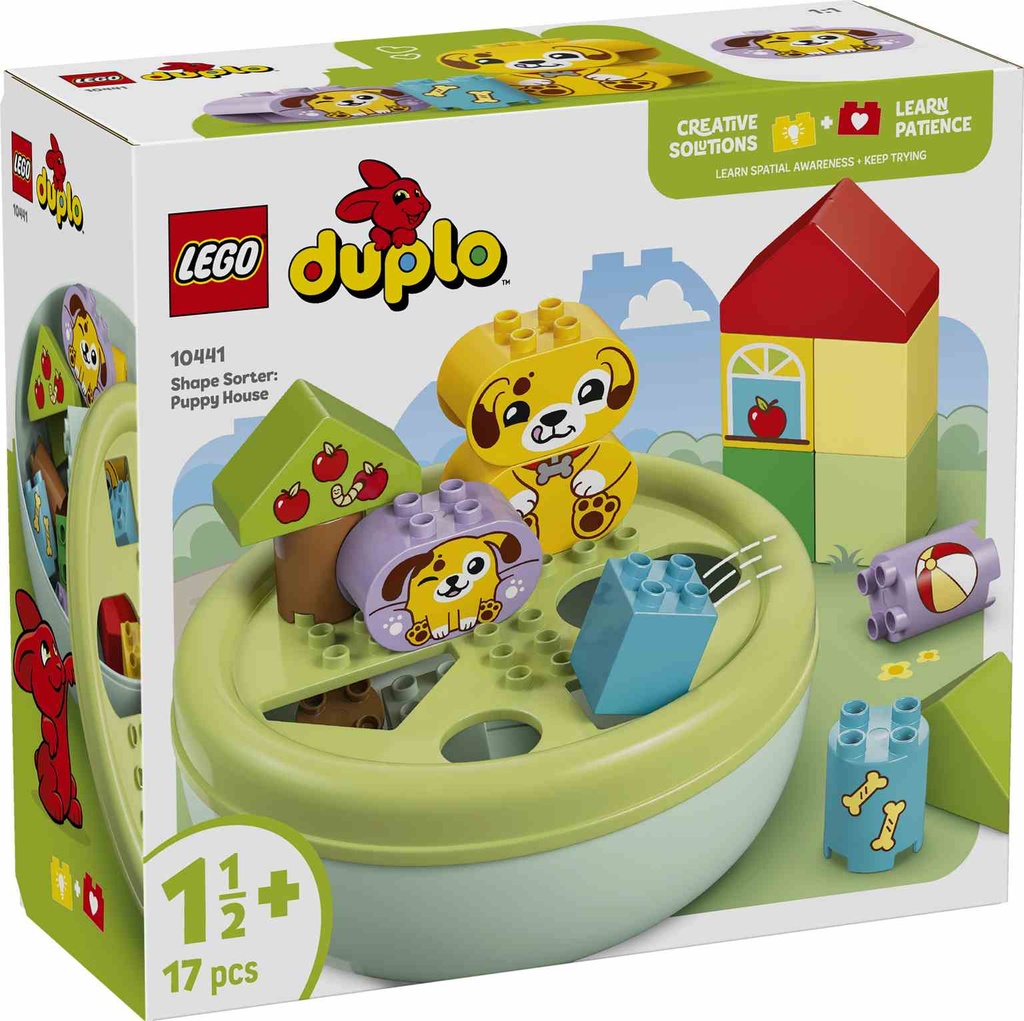 LEGO DUPLO | Clasificador de Formas: Casa de los Perritos - 10441