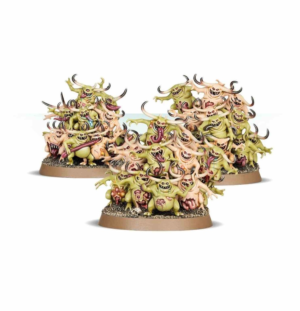 Warhammer Age of Sigmar: MAGGOTKIN OF NURGLE: NURGLINGS 97-18