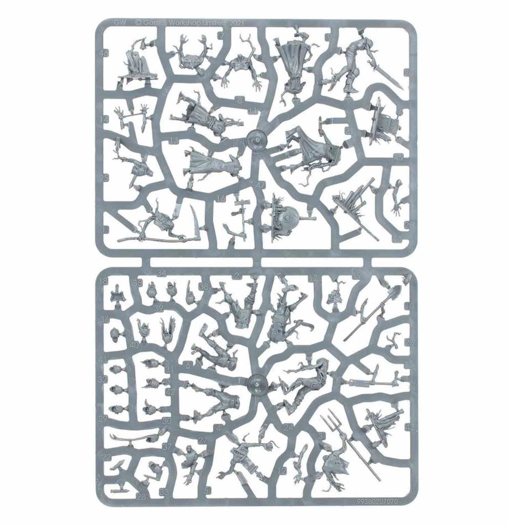 Warhammer Age of Sigmar: Deadwalker Zombies 91-07