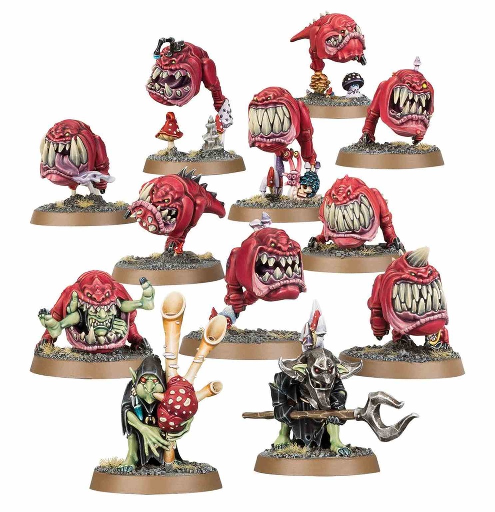Warhammer Age of Sigmar: Gloomspite Gitz Squig Herd 89-48