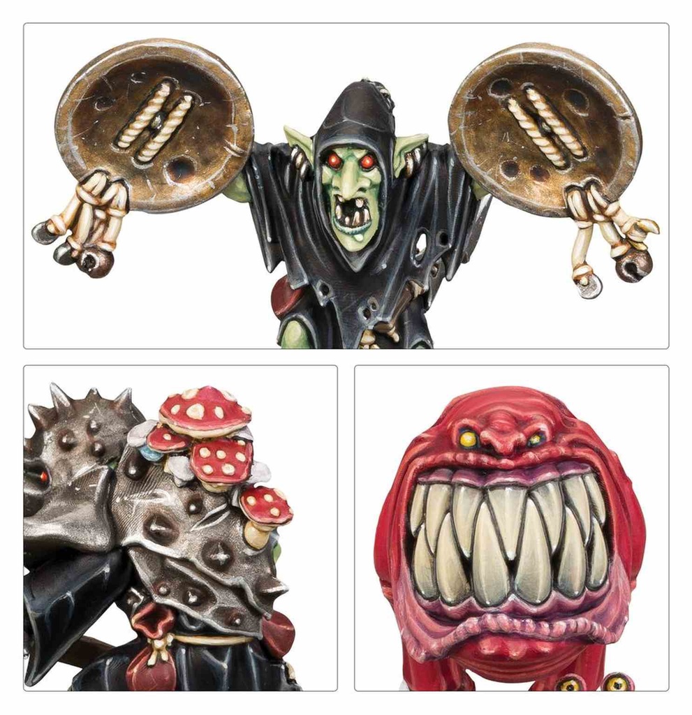 Warhammer Age of Sigmar: Gloomspite Gitz Squig Herd 89-48