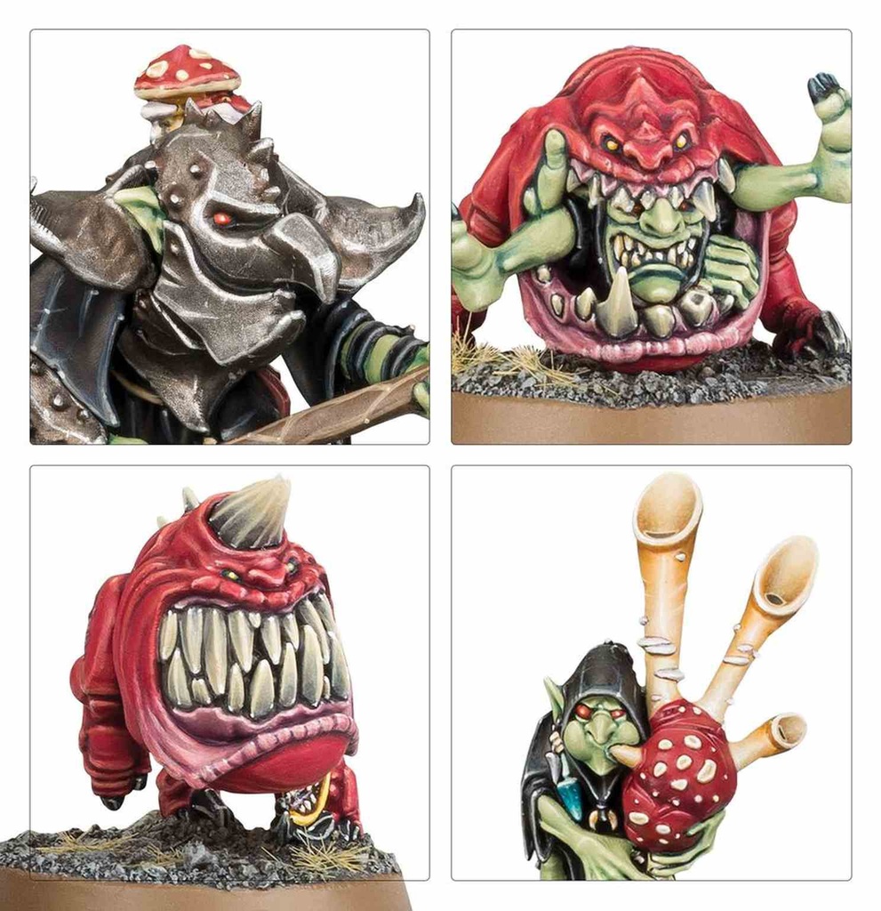 Warhammer Age of Sigmar: Gloomspite Gitz Squig Herd 89-48