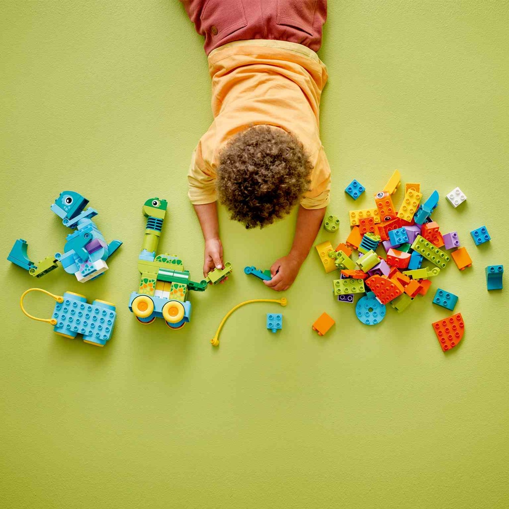 LEGO DUPLO | Dinosaurios sobre Ruedas 3en1 - 10451