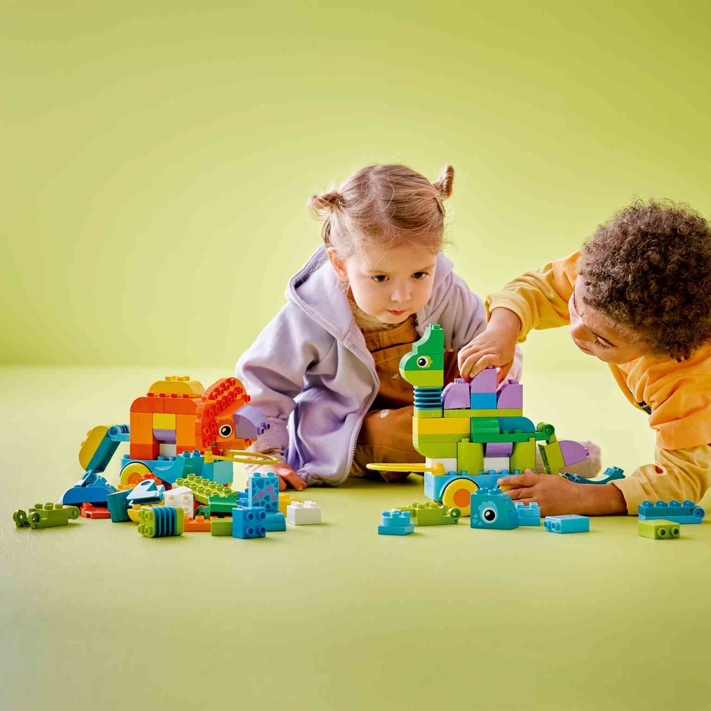 LEGO DUPLO | Dinosaurios sobre Ruedas 3en1 - 10451