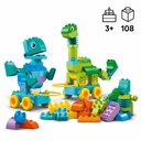 LEGO DUPLO | Dinosaurios sobre Ruedas 3en1 - 10451