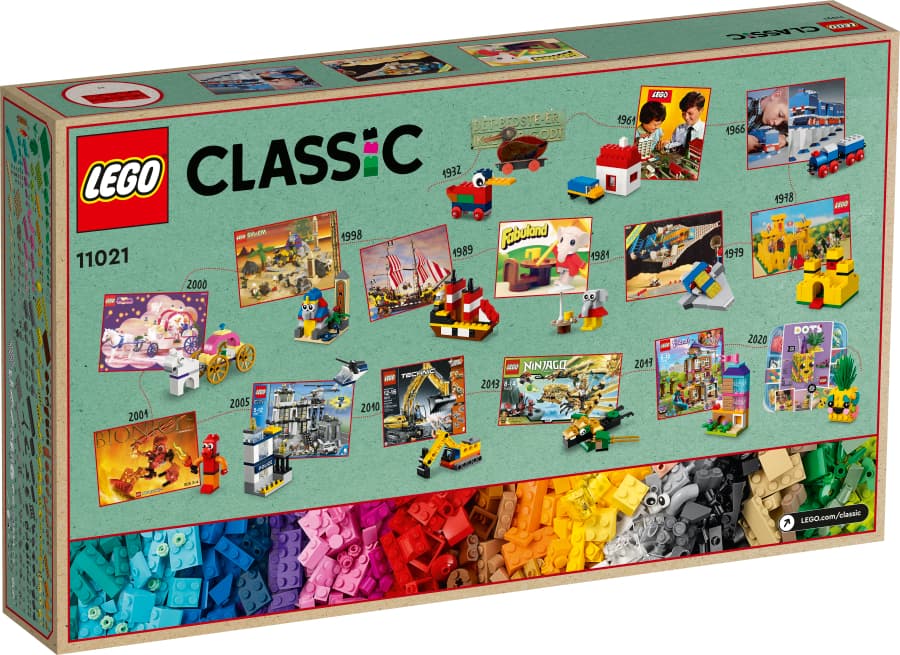 Lego Classic 90 Años de Juego 11021