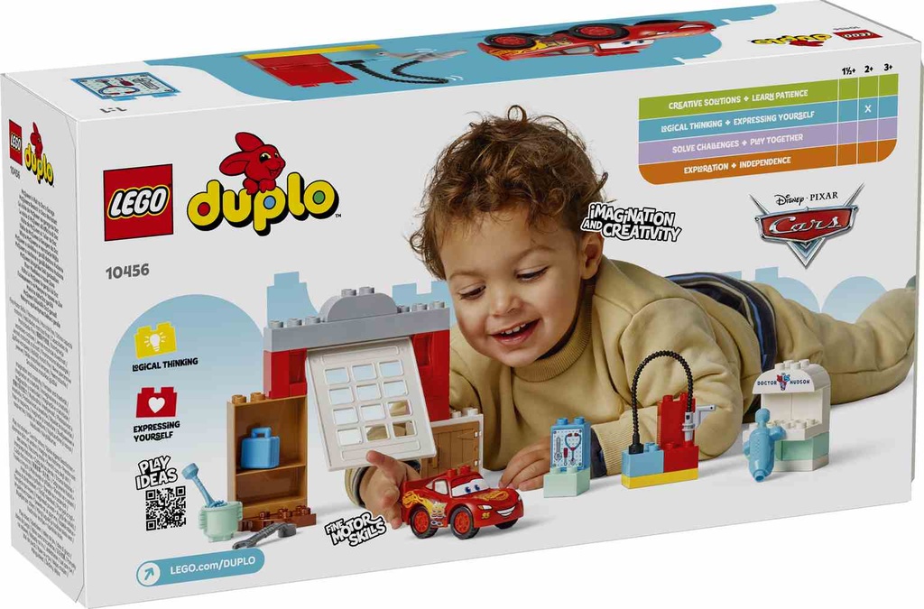 LEGO DUPLO | Visita de McQueen al Taller de Doc- 10456