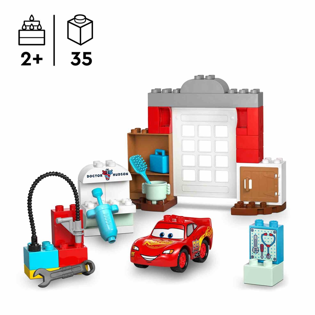 LEGO DUPLO | Visita de McQueen al Taller de Doc- 10456
