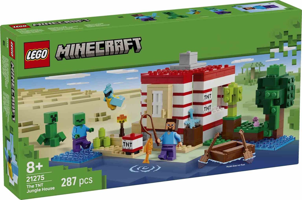 LEGO MINECRAFT | La Casa-Dinamita de la Selva - 21275