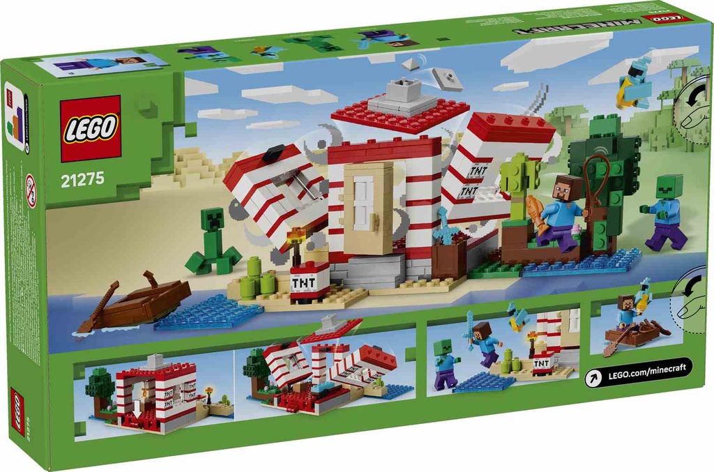 LEGO MINECRAFT | La Casa-Dinamita de la Selva - 21275
