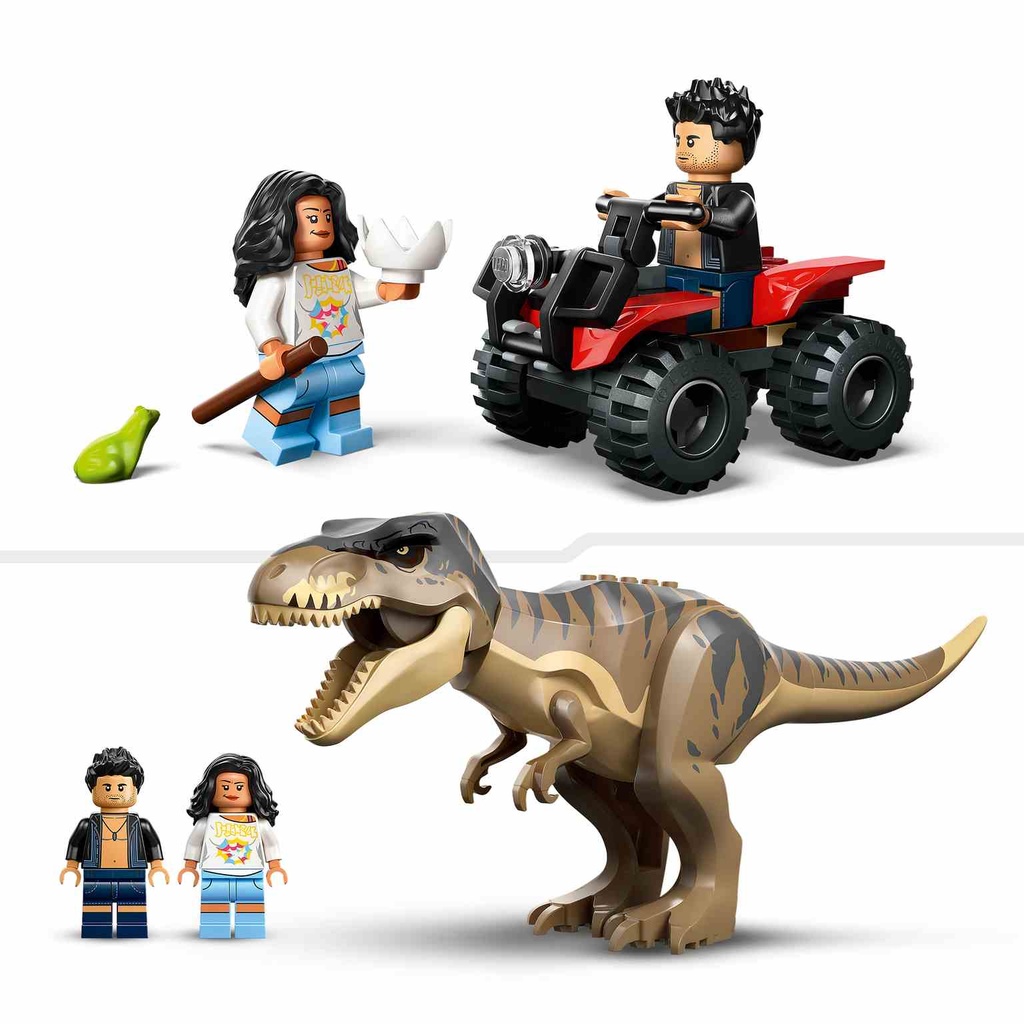 LEGO Jurassic World | Huida por el Río y T. rex a la Caza - 76975