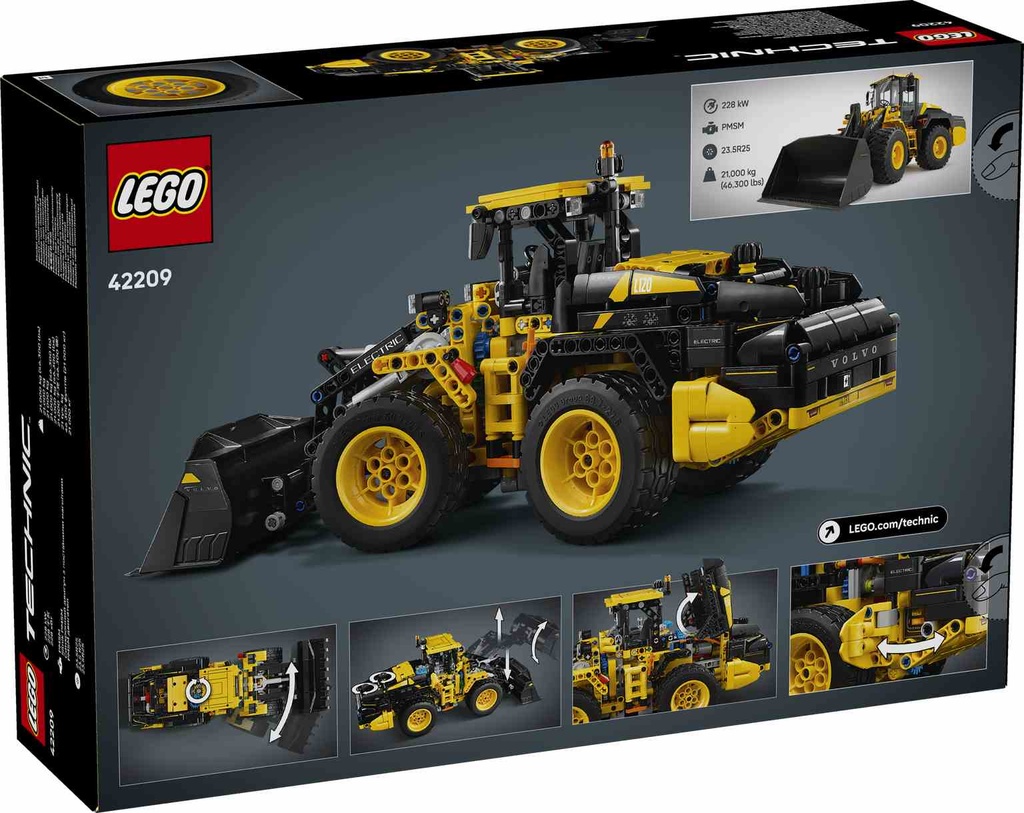 LEGO Technic | Cargadora con Ruedas Volvo L120 Electric  - 42209