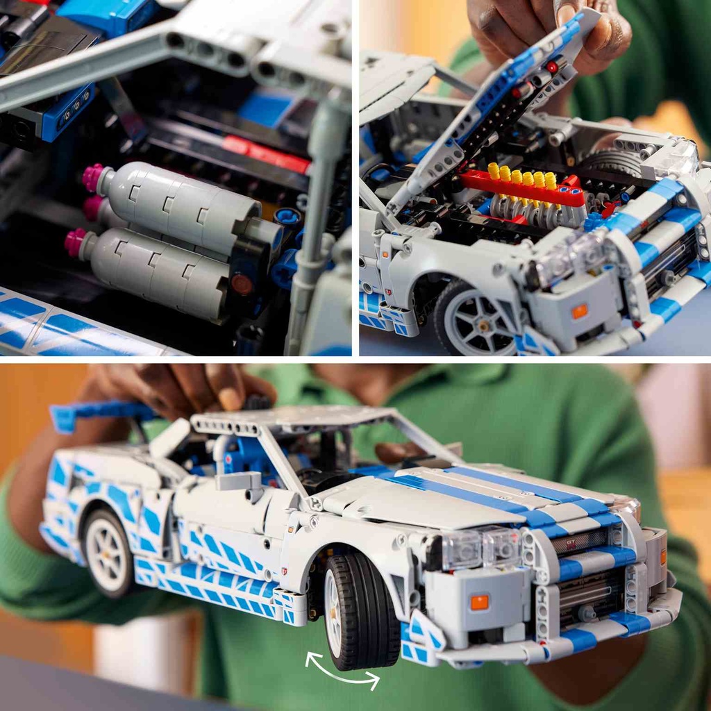LEGO Technic | Coche Nissan Skyline GT-R (R34) de 2 Fast 2 Furious  - 42210