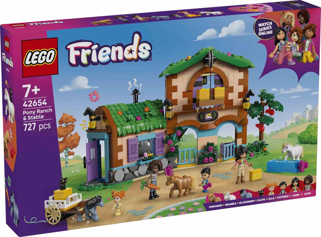 LEGO Friends | Rancho y Establo de Ponis- 42654