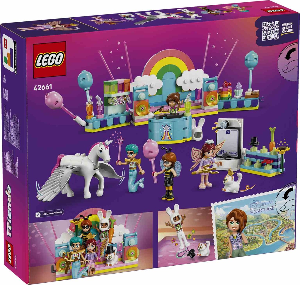 LEGO Friends | Fiesta de Disfraces con Unicornio y Hada - 42661