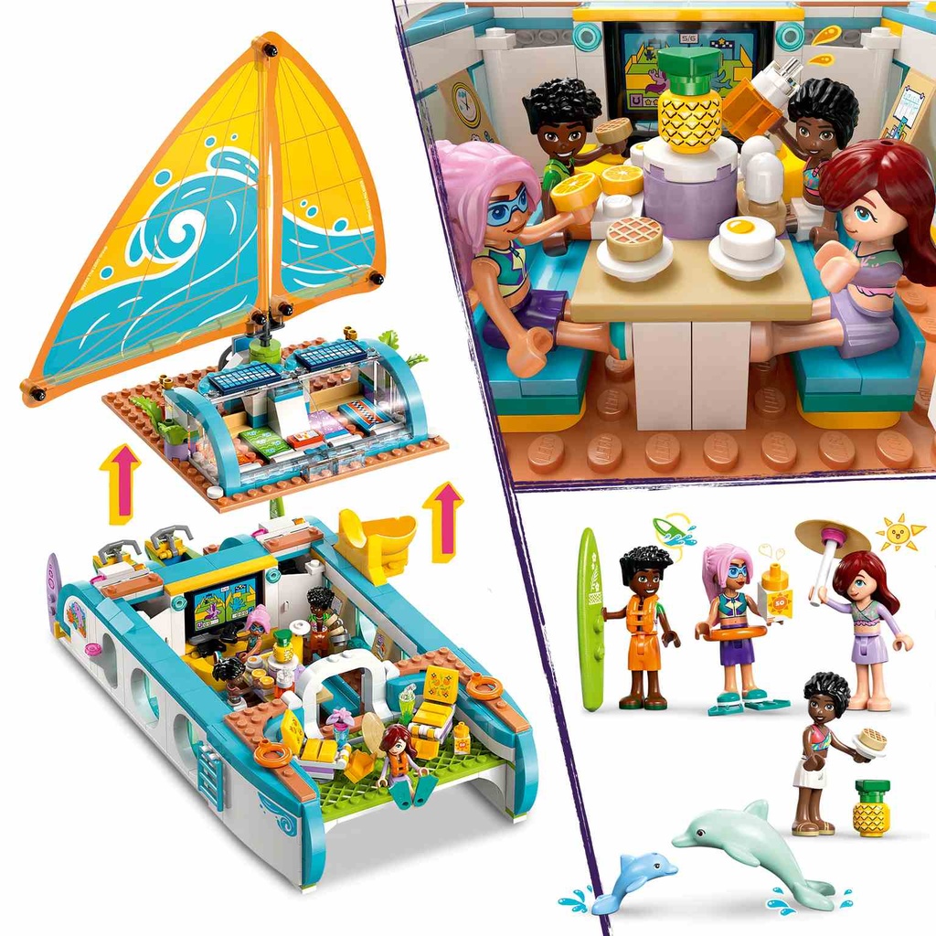 LEGO Friends | Aventura en el Barco de Viaje - 42664