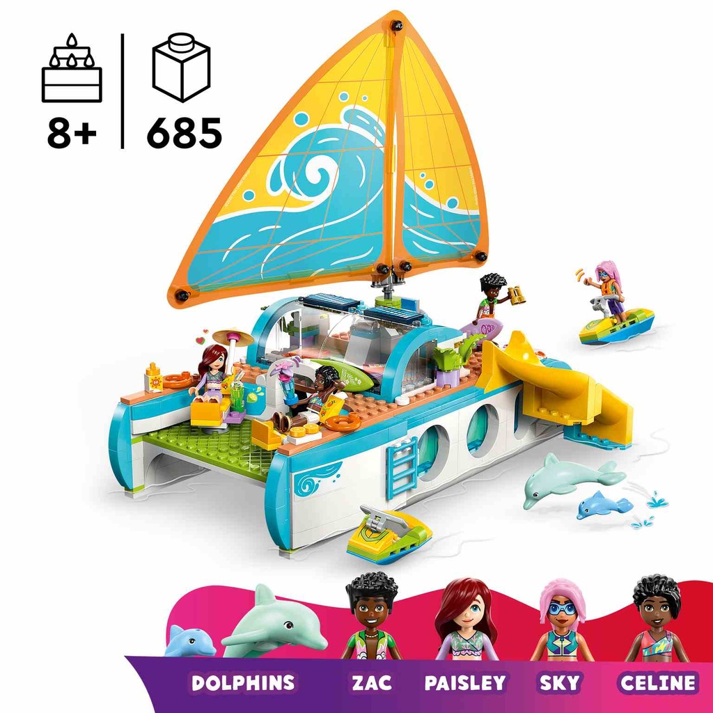 LEGO Friends | Aventura en el Barco de Viaje - 42664