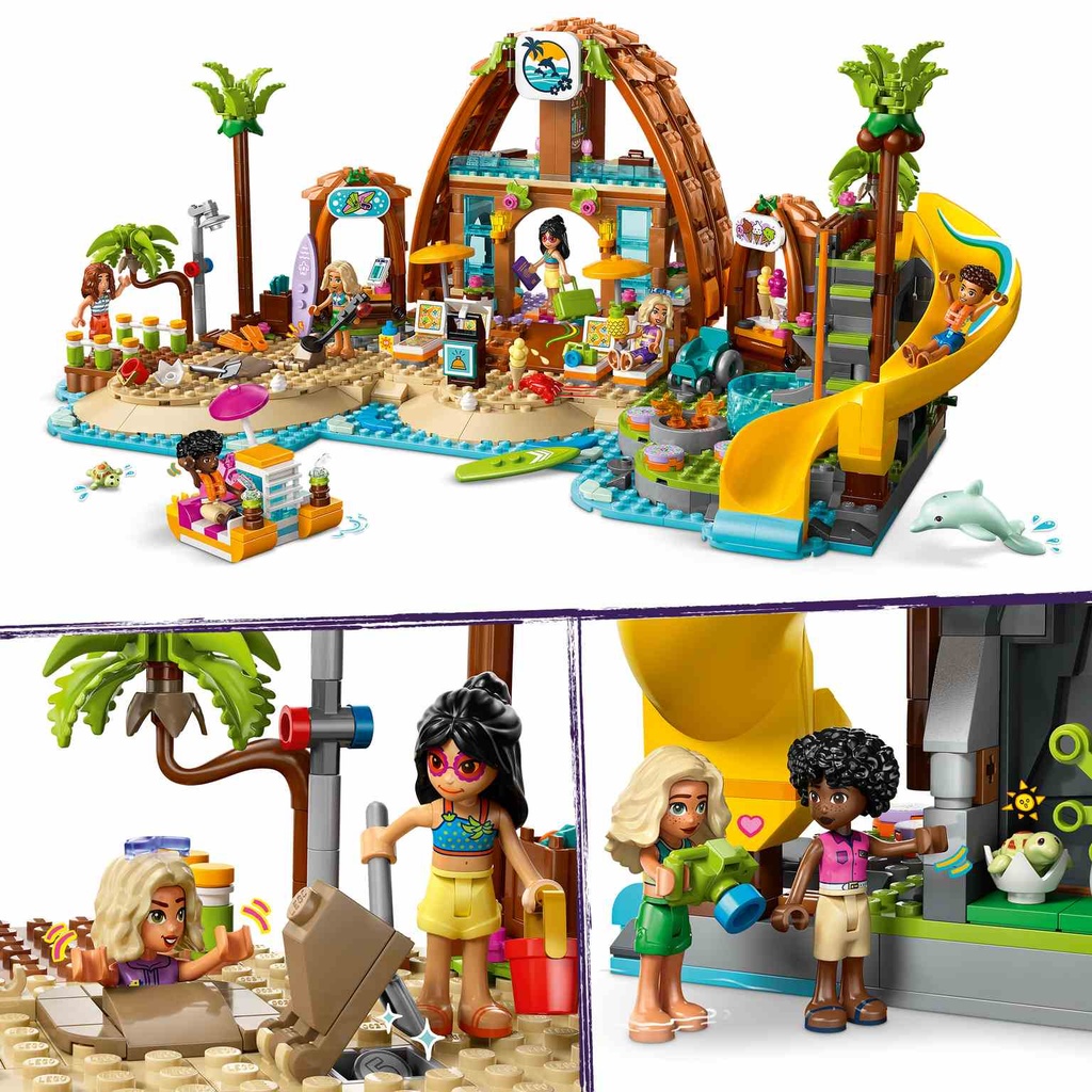 LEGO Friends | Hotel de Vacaciones Familiares en la Playa - 42673