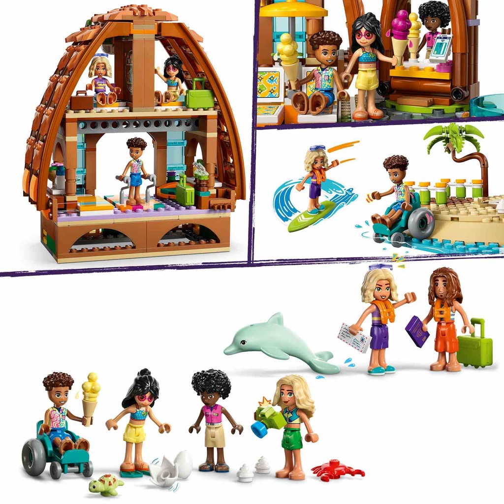LEGO Friends | Hotel de Vacaciones Familiares en la Playa - 42673