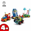 LEGO Disney | Tren de Celebración de Toy Story y Coche RC - 43264