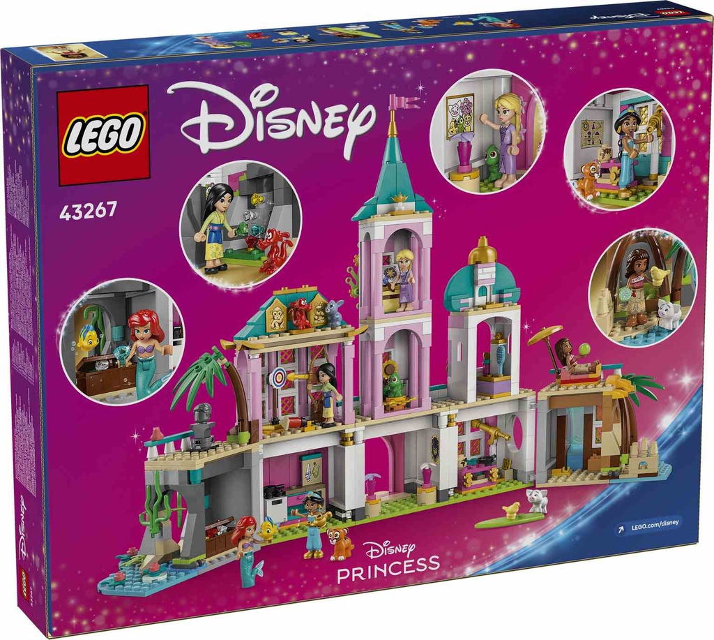 LEGO Disney | Castillo de las Princesas y Mascotas Reales - 43267